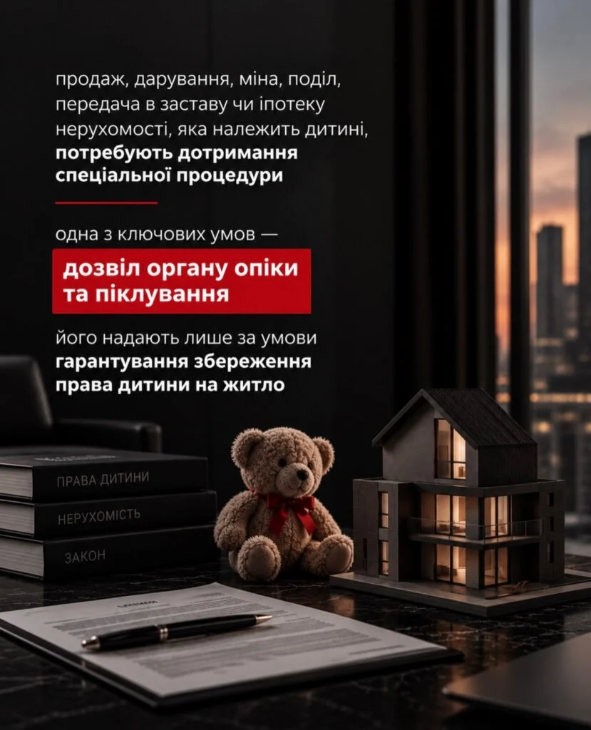 Дитина є власником або співвласником квартири: чи можна її продати? 1 Операції з нерухомістю дитини потребують дозволу органу опіки та піклування